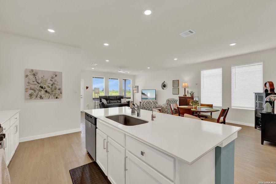 Furnished interior view inside a new home in Parkside, New Braunfels (Image 6).