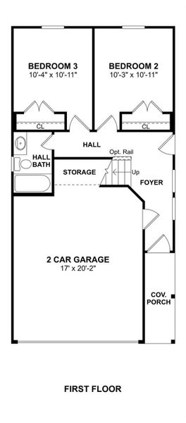 The Reagan floor plan by K. Hovnanian Homes. 2nd Floor shown. *Prices, plans, dimensions, features, specifications, materials, and availability of homes or communities are subject to change without notice or obligation.