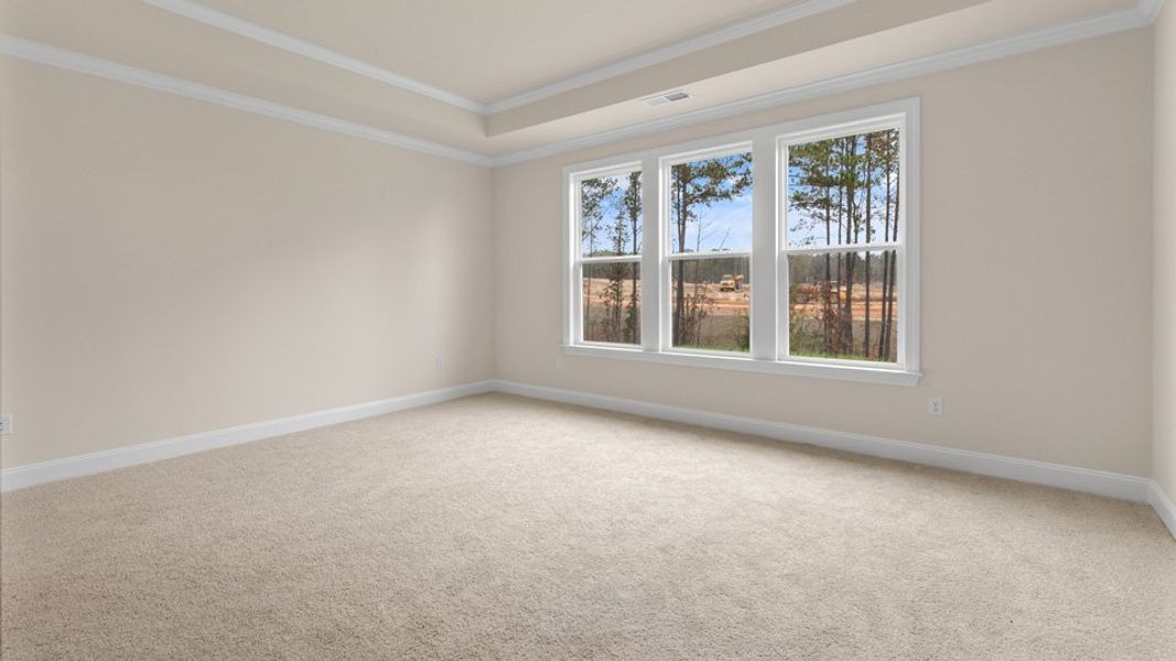 Representative unfurnished interior of a home built from the Hartwell by D.R. Horton in Kalas Falls, Wake Forest (Image 20).
