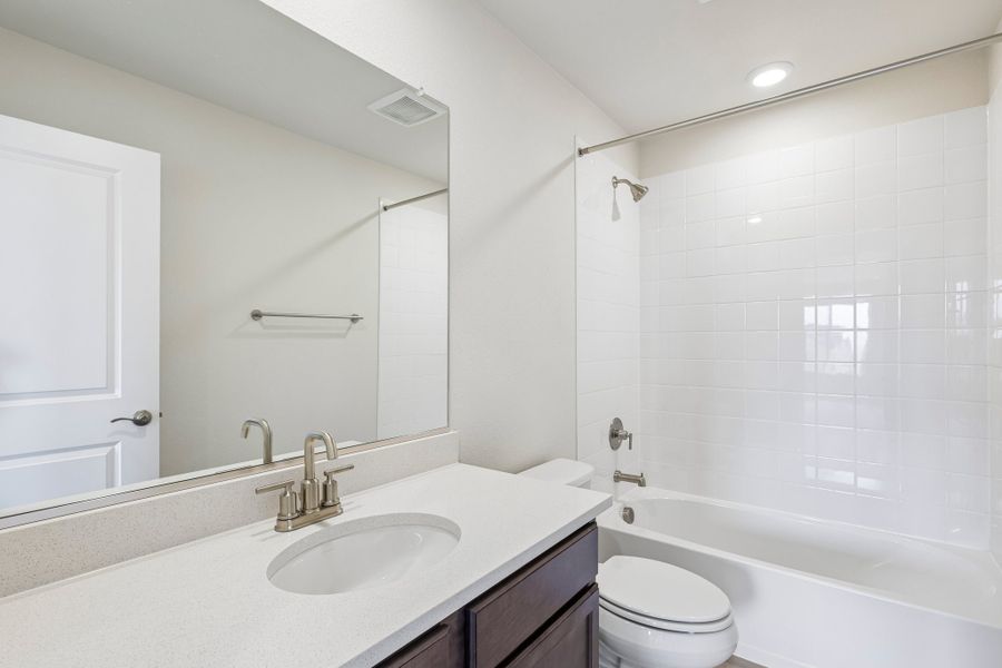 Furnished interior view inside a new home in Cherry Meadows, Brighton (Image 8).