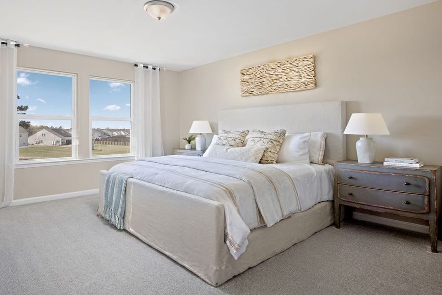Representative furnished interior of a home built from the 2539 by KB Home in Elyse Meadows, Lillington (Image 7). Representative furnished interior of a home built from the 2539 by KB Home in Elyse Meadows, Lillington (Image 7).