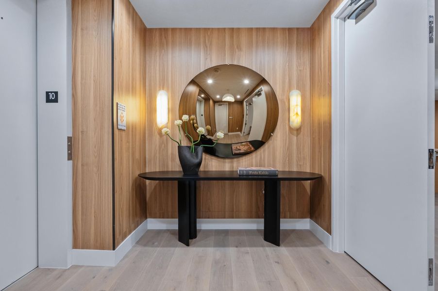 Entryway/Private Elevator