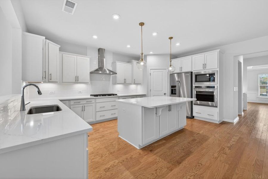 Furnished interior view inside a new home in Reunion, Flowery Branch (Image 16).