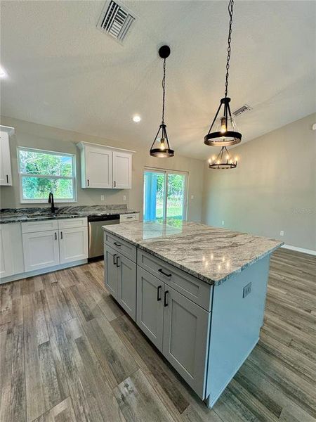 Furnished interior view inside a new home in , Dunnellon (Image 7).
