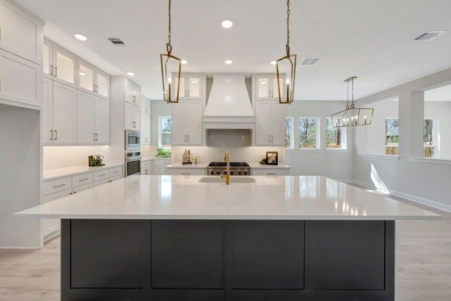 Furnished interior view inside a new home in , Montgomery (Image 6). Furnished interior view inside a new home in , Montgomery (Image 6).