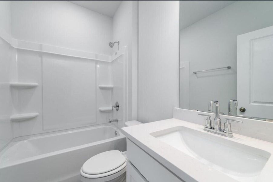 Furnished interior view inside a new home in Cedar Glen Preserve, Huger (Image 6). Furnished interior view inside a new home in Cedar Glen Preserve, Huger (Image 6).