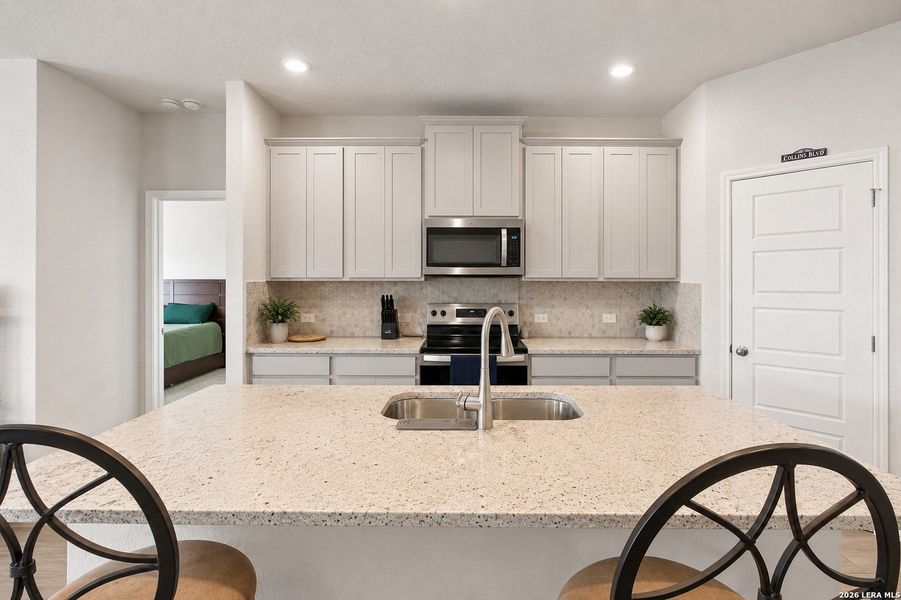 Furnished interior view inside a new home in Catalina, Converse (Image 21).