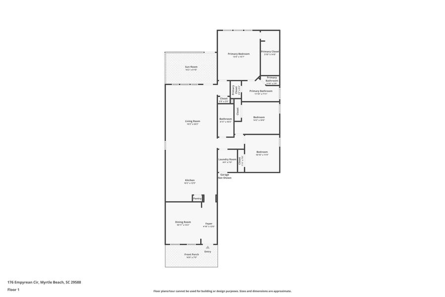2D floor plan layout of this home in , Myrtle Beach, SC (Image 5). 2D floor plan layout of this home in , Myrtle Beach, SC (Image 5).