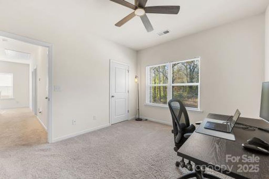 Furnished interior view inside a new home in Wilora Pond, Charlotte (Image 32). Furnished interior view inside a new home in Wilora Pond, Charlotte (Image 32).