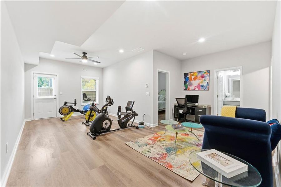 Furnished interior view inside a new home in , Decatur (Image 28).