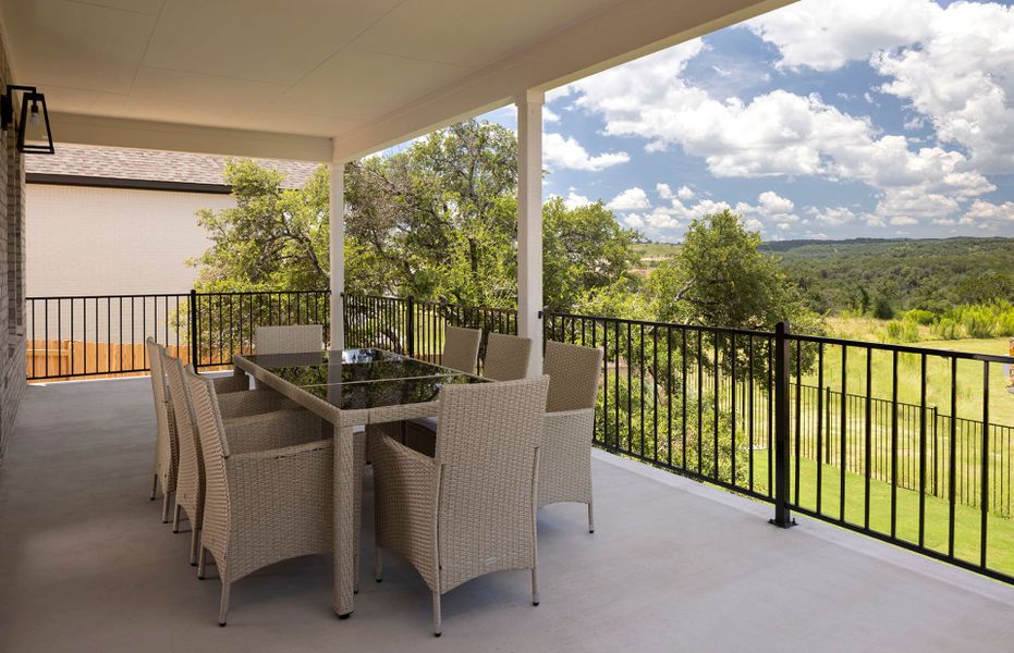 Large Covered Patio