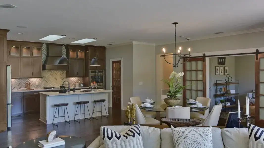 Representative furnished interior of a home built from the Promenade by Eastman Homes in The Courtyards at Lupton Village, Fort Lupton (Image 26).