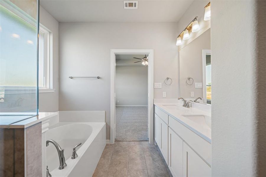 Furnished interior view inside a new home in Fairview Meadows, New Fairview (Image 6). Furnished interior view inside a new home in Fairview Meadows, New Fairview (Image 6).