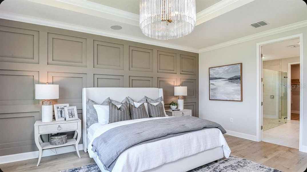Furnished interior view inside a new home in Colbert Landings, Palm Coast (Image 6). Furnished interior view inside a new home in Colbert Landings, Palm Coast (Image 6).