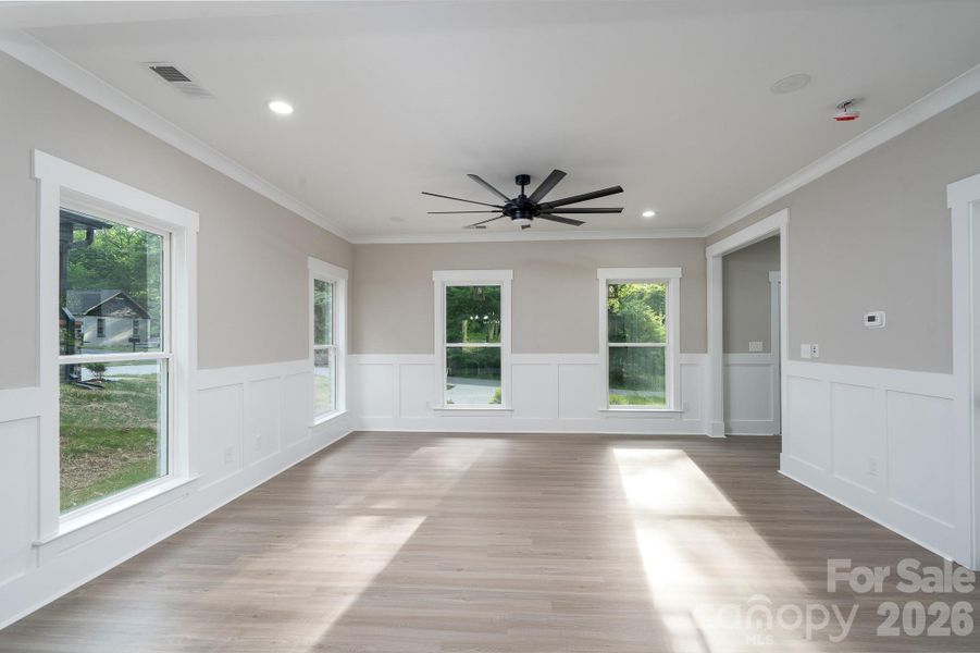 Spacious, unfurnished interior of a new home in , Albemarle (Image 21).