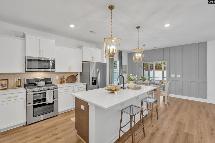 Furnished interior view inside a new home in Boykin Hills, Chapin (Image 8).