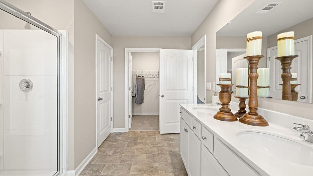 Furnished interior view inside a new home in Braselton Village, Braselton (Image 32). Furnished interior view inside a new home in Braselton Village, Braselton (Image 32).