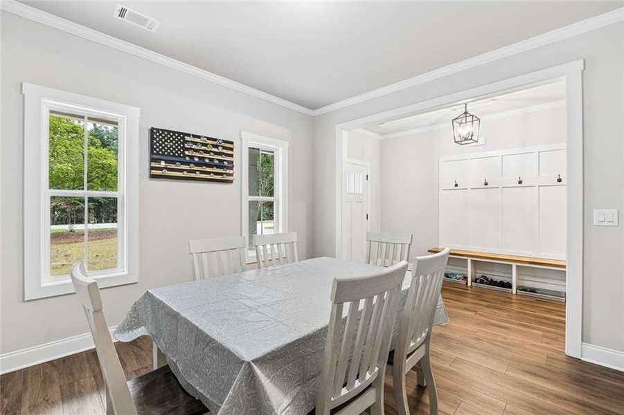Furnished interior view inside a new home in , Covington (Image 5).