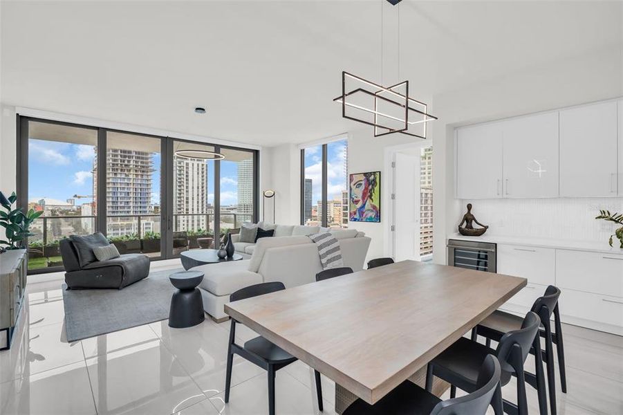 Furnished interior view inside a new home in , St. Petersburg (Image 18).