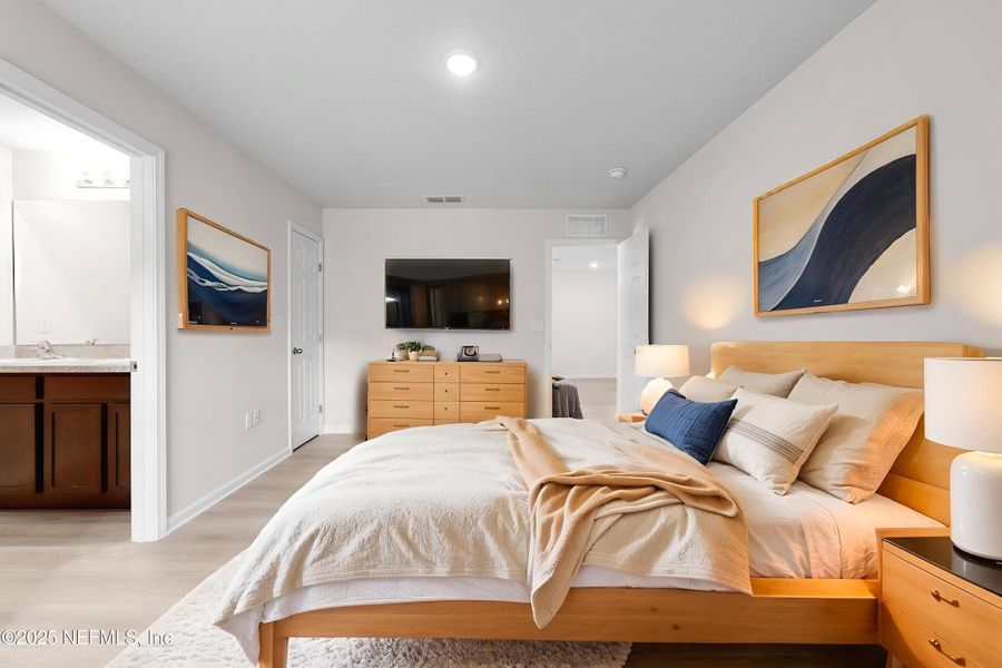 Furnished interior view inside a new home in , Jacksonville (Image 12). Furnished interior view inside a new home in , Jacksonville (Image 12).