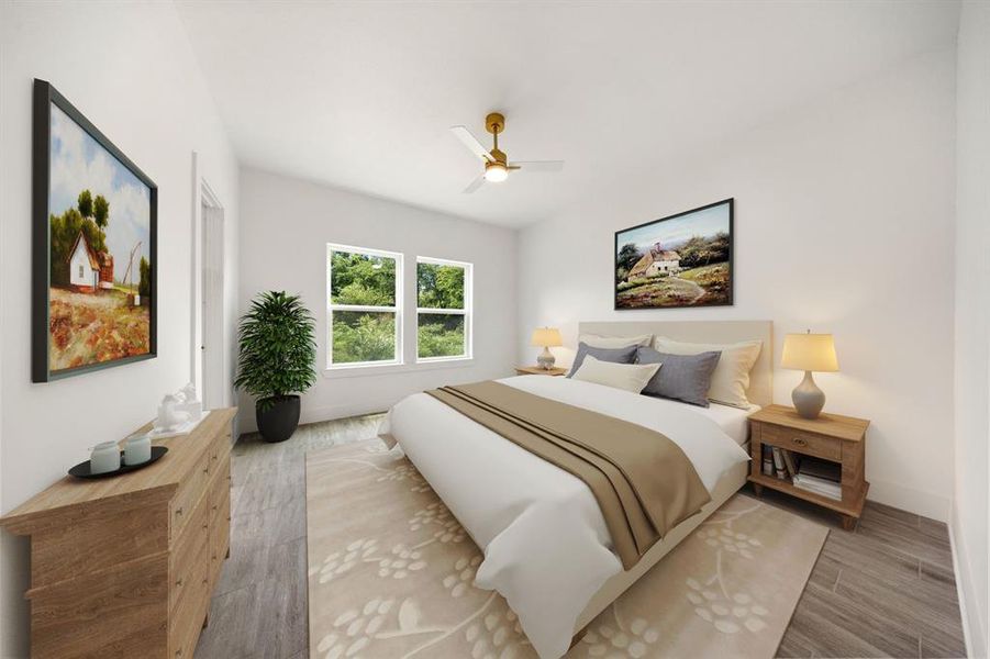 Furnished interior view inside a new home in , Sulphur Springs (Image 4). Furnished interior view inside a new home in , Sulphur Springs (Image 4).