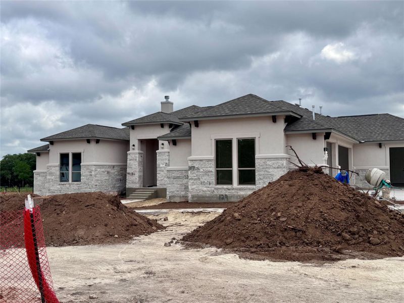 In-progress construction of a new home in ClearWater Ranch, Liberty Hill, TX (Image 31). In-progress construction of a new home in ClearWater Ranch, Liberty Hill, TX (Image 31).