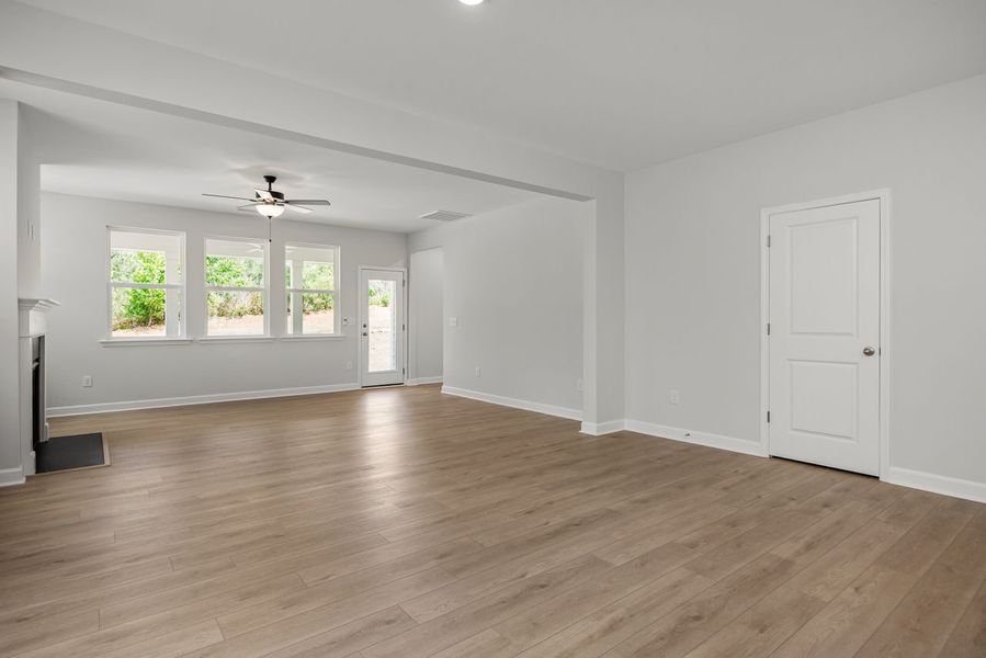 Representative unfurnished interior of a home built from the The Birch II A by Davidson Homes LLC in Montrose, Aberdeen (Image 18).