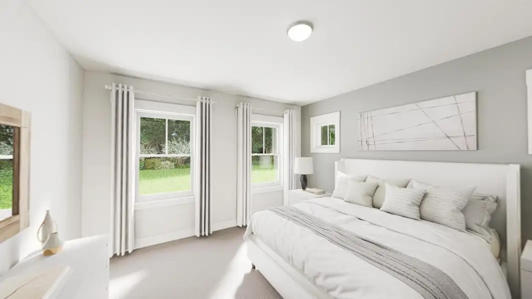 Furnished interior view inside a new home in Golden Gate, High Point (Image 4).