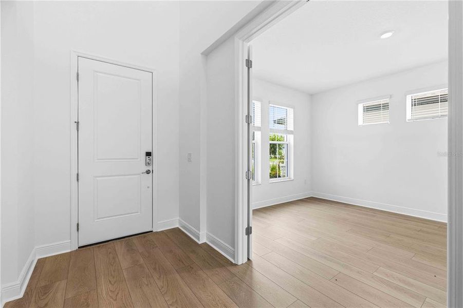 Spacious, unfurnished interior of a new home in Creeks Edge at Twin Rivers, Parrish (Image 36). Spacious, unfurnished interior of a new home in Creeks Edge at Twin Rivers, Parrish (Image 36).