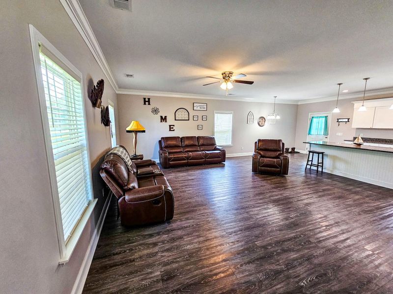 Furnished interior view inside a new home in , St. George (Image 10). Furnished interior view inside a new home in , St. George (Image 10).