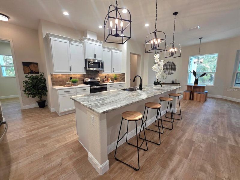 Furnished interior view inside a new home in , Brooksville (Image 12).