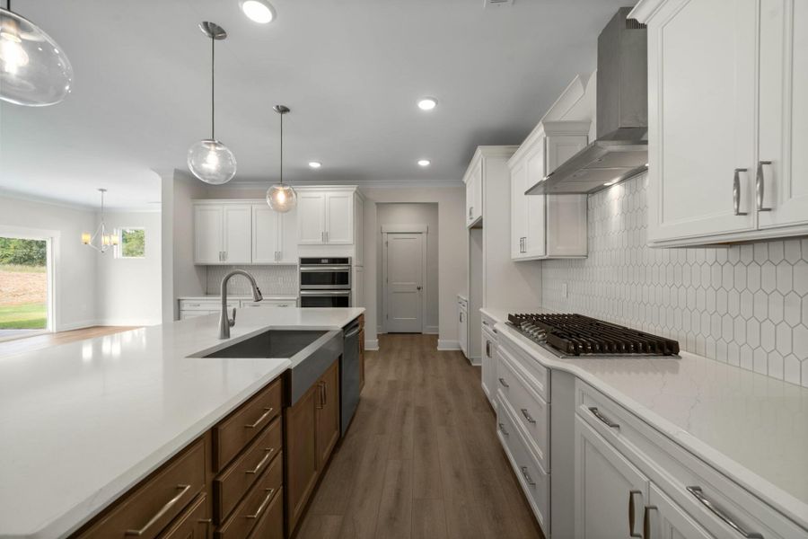 Furnished interior view inside a new home in Grove Park, Clemmons (Image 6). Furnished interior view inside a new home in Grove Park, Clemmons (Image 6).