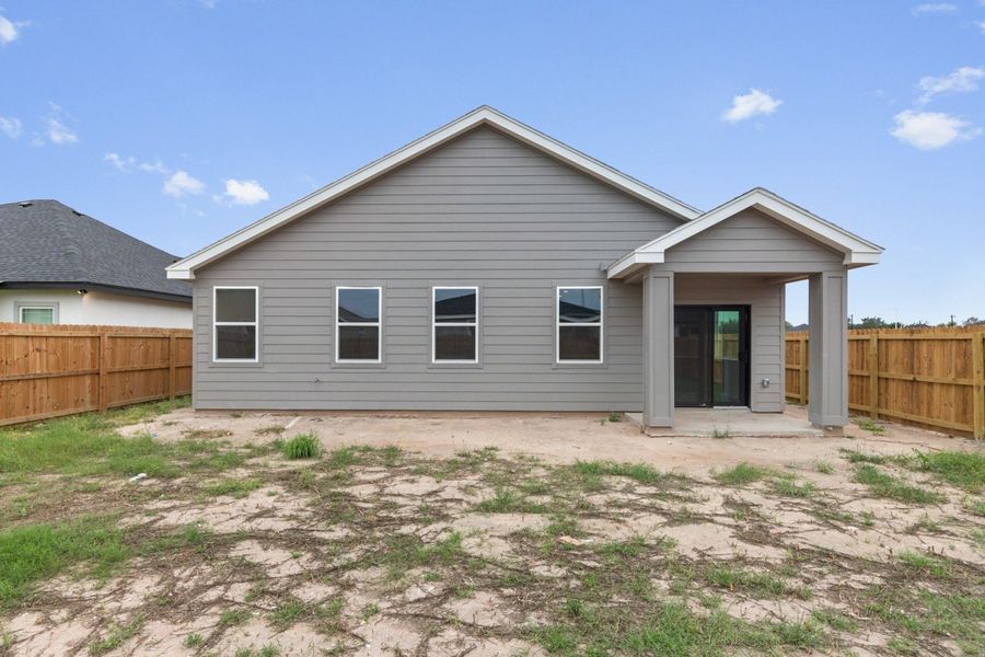 Representative exterior details of a home built from the Sophora by Hakes Brothers in Paloma Ranch, Harlingen (Image 4).