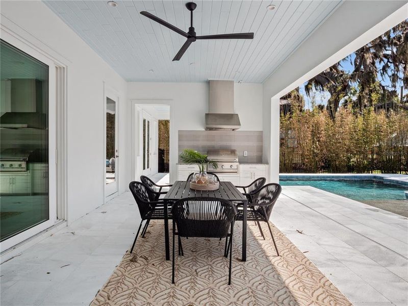 Exterior details and patio area of a home in , Oakland (Image 28).