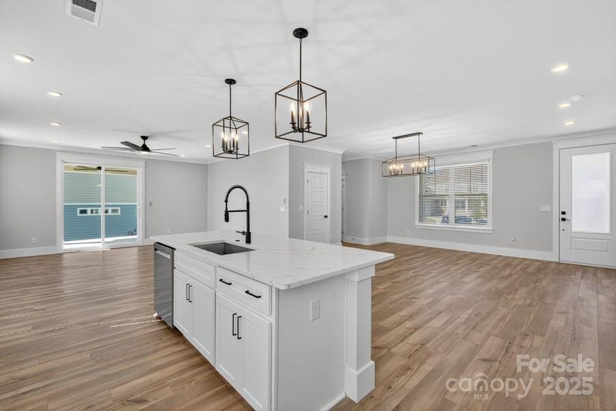 Furnished interior view inside a new home in , Rock Hill (Image 10). Furnished interior view inside a new home in , Rock Hill (Image 10).