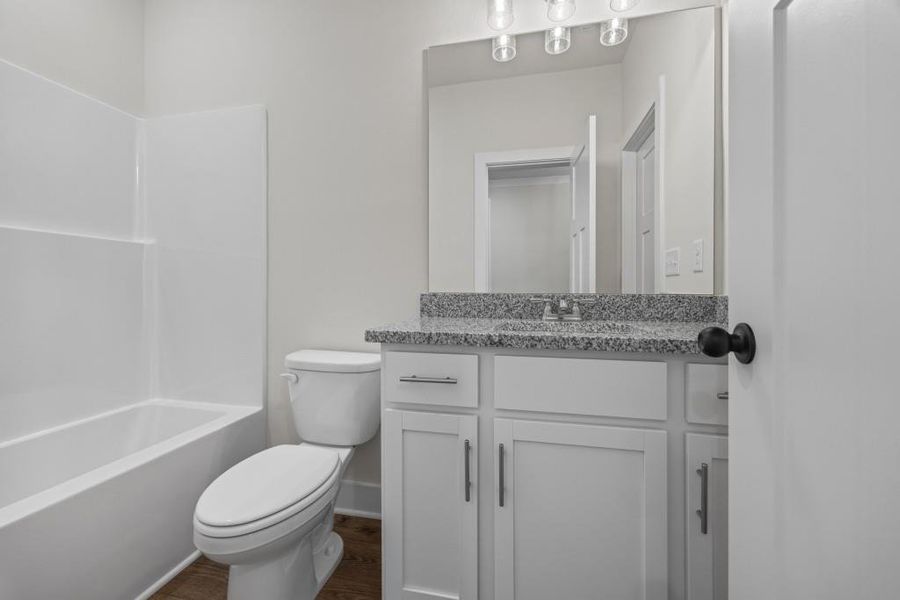 Furnished interior view inside a new home in , Hartwell (Image 12).