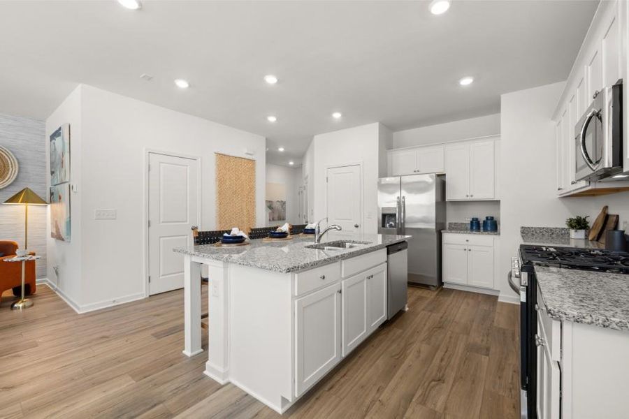 Furnished interior view inside a new home in , Doraville (Image 9).