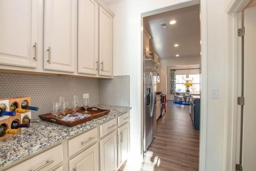 Representative furnished interior of a home built from the Bedford by True Homes in Stonebridge Fairways, Monroe (Image 9).