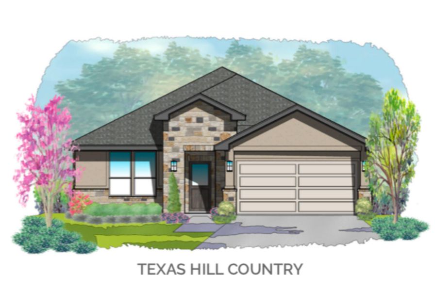 Representative exterior photo of a completed home built from the Addison by Steve Klein Custom Builder in TerraVista, Victoria, TX (Image 7). Representative exterior photo of a completed home built from the Addison by Steve Klein Custom Builder in TerraVista, Victoria, TX (Image 7).