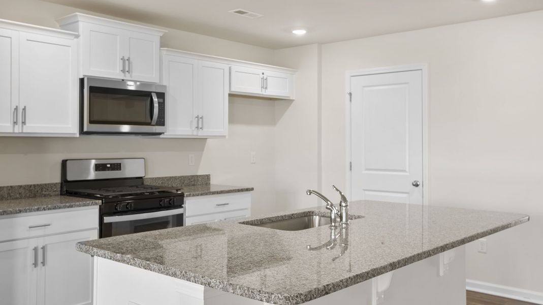 Furnished interior view inside a new home in Bentley Park, Greenwood (Image 8). Furnished interior view inside a new home in Bentley Park, Greenwood (Image 8).