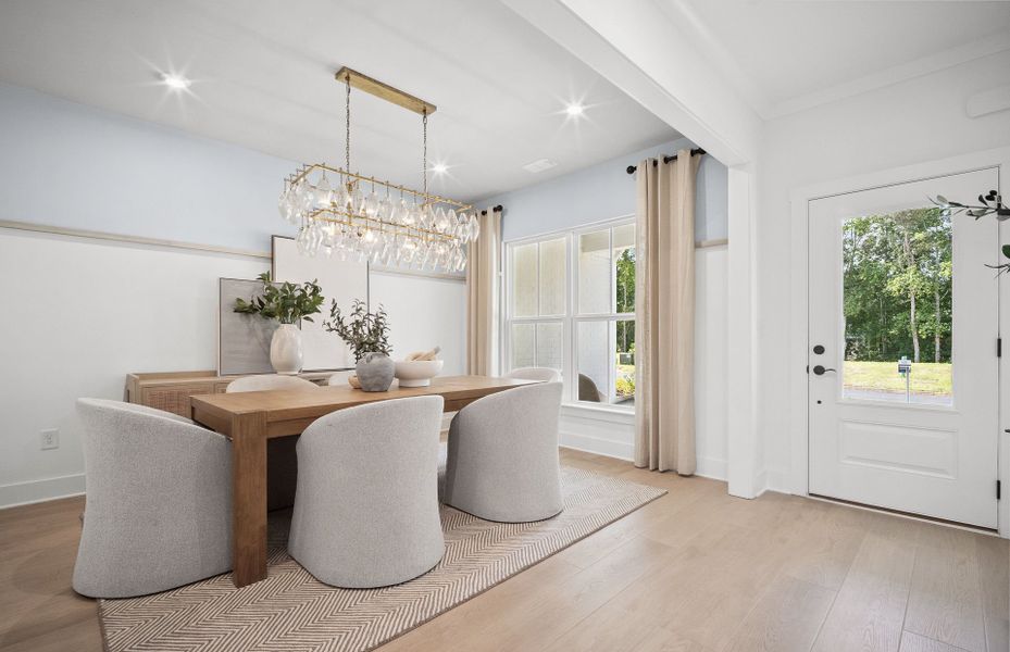Representative furnished interior of a home built from the Wingate by Pulte Homes in Creekside at Skelton, Hoschton (Image 14).