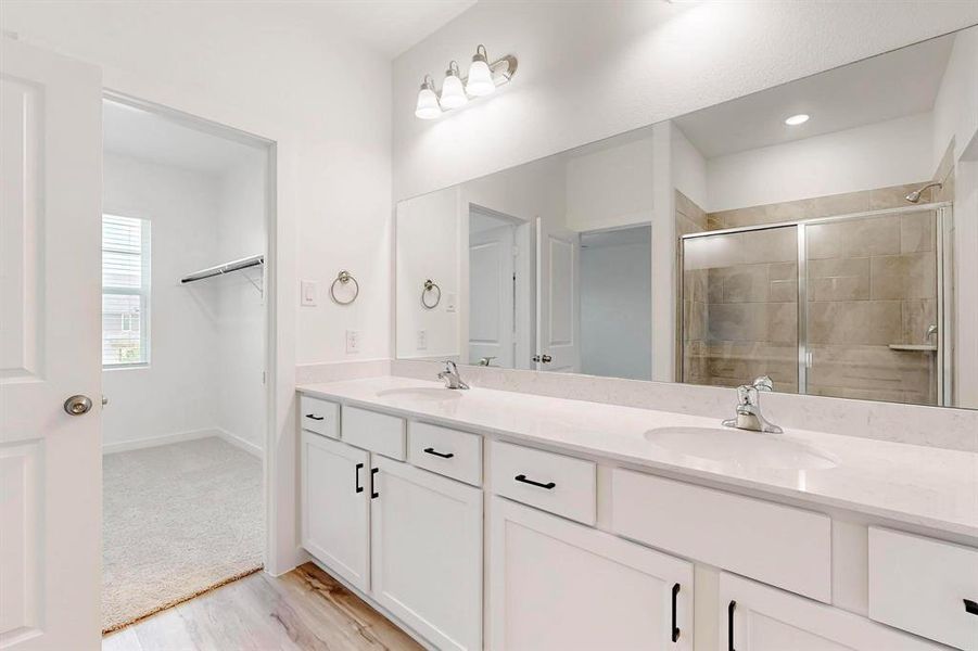 Furnished interior view inside a new home in Solterra Texas, Mesquite (Image 7).