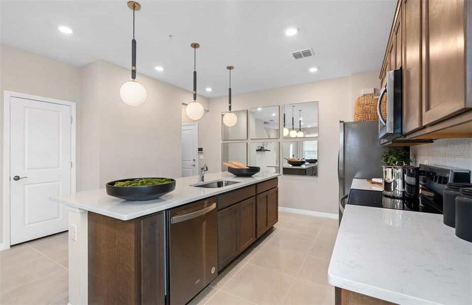 Furnished interior view inside a new home in The Cove at Nona Sound, Orlando (Image 14).