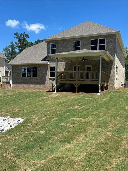 Exterior details and patio area of a home in , Villa Rica (Image 22).