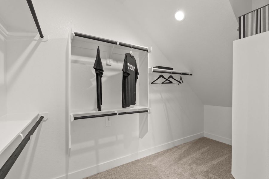 Furnished interior view inside a new home in Brookewater, Rosenberg (Image 11).