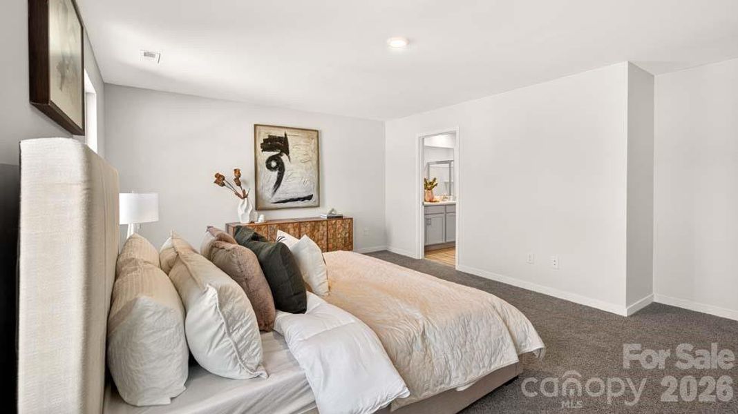 Furnished interior view inside a new home in Cline Village, Conover (Image 22).