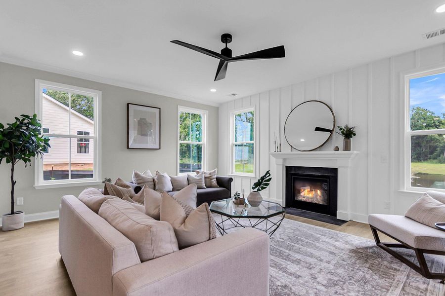 Furnished interior view inside a new home in Phillips Crossing, Ridgeville (Image 36).