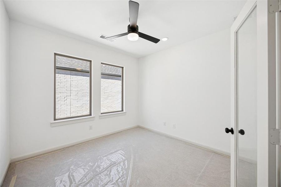 Your new home office is the perfect place for working from home or just relaxing with a good book.