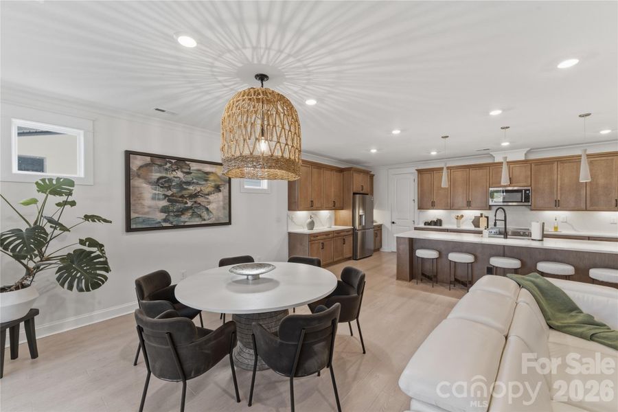 Furnished interior view inside a new home in Windell Woods, Tega Cay (Image 34).