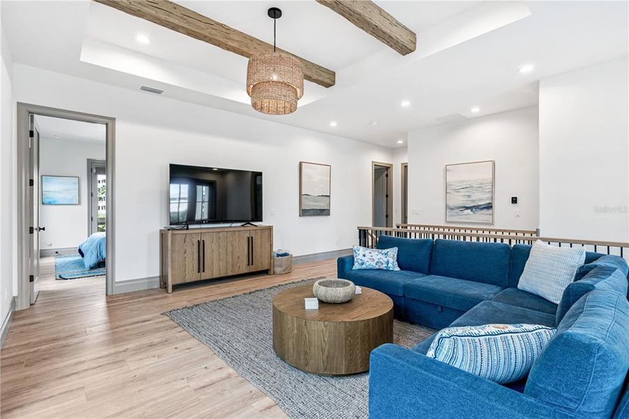 Furnished interior view inside a new home in , Palm Coast (Image 78).